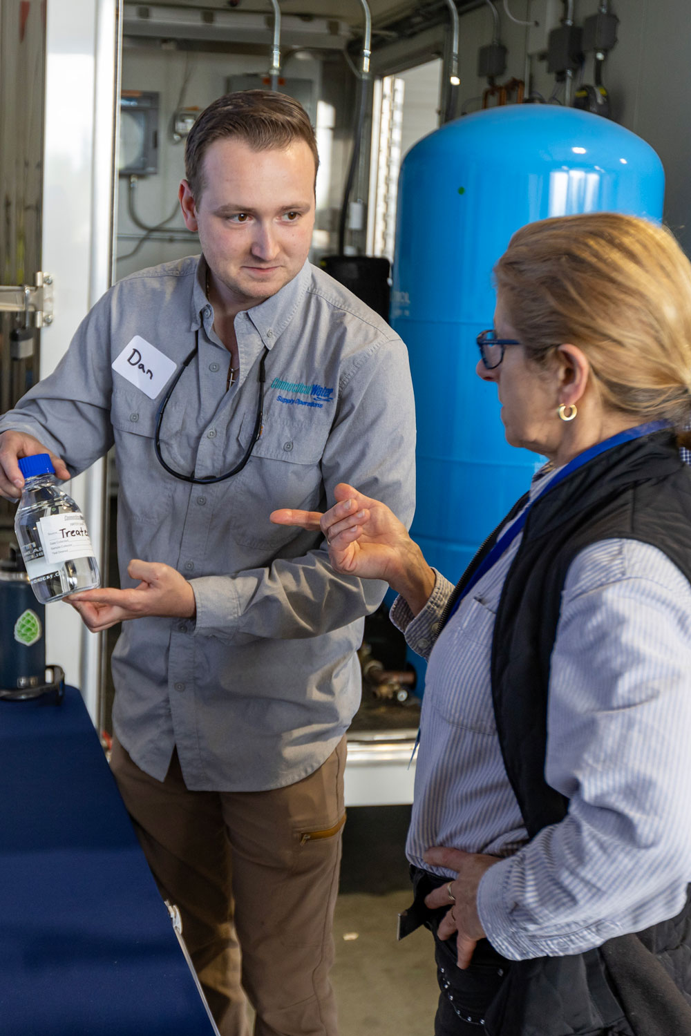 Photos of the Connecticut Water open house in Clinton