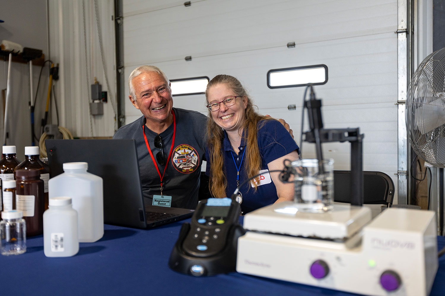 Photos of the Connecticut Water open house in Clinton