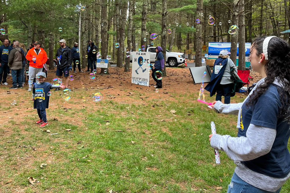 Photos of Team Hope walk in Connecticut