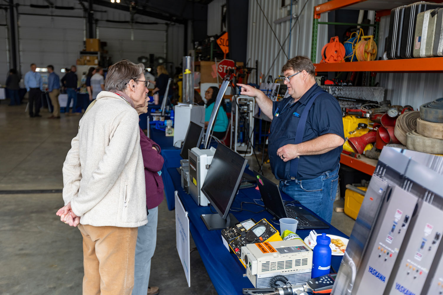 Photos of the Connecticut Water open house in Clinton